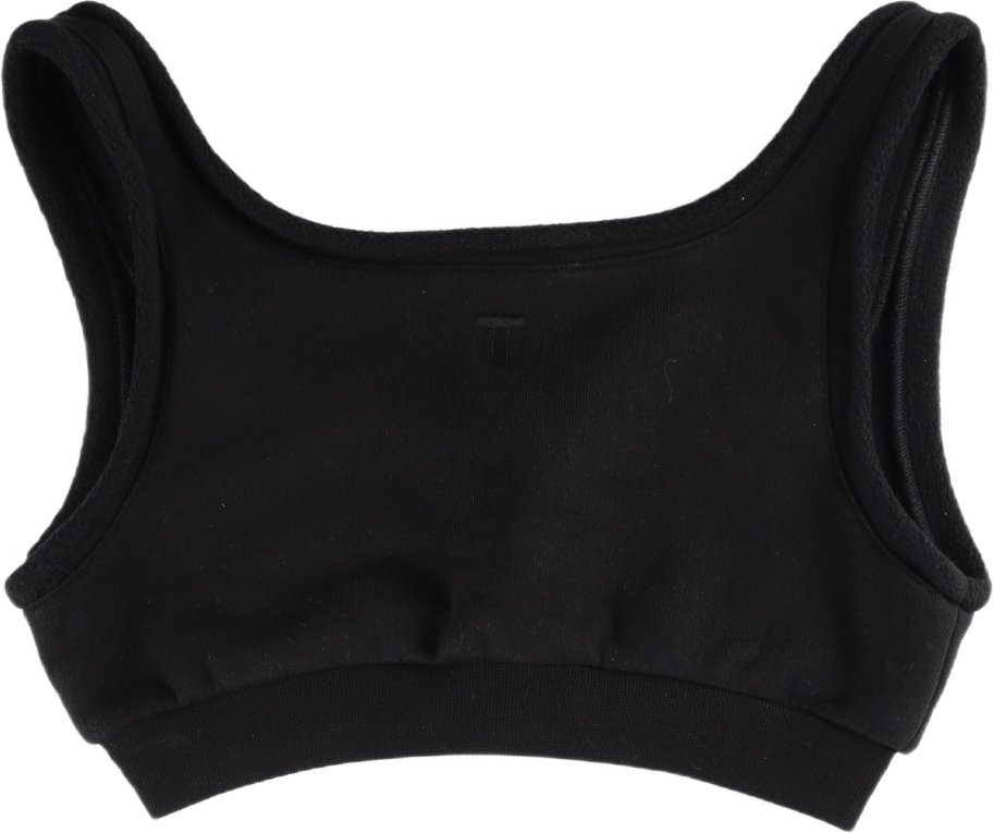 Fleece Bralette Black - Bild 2