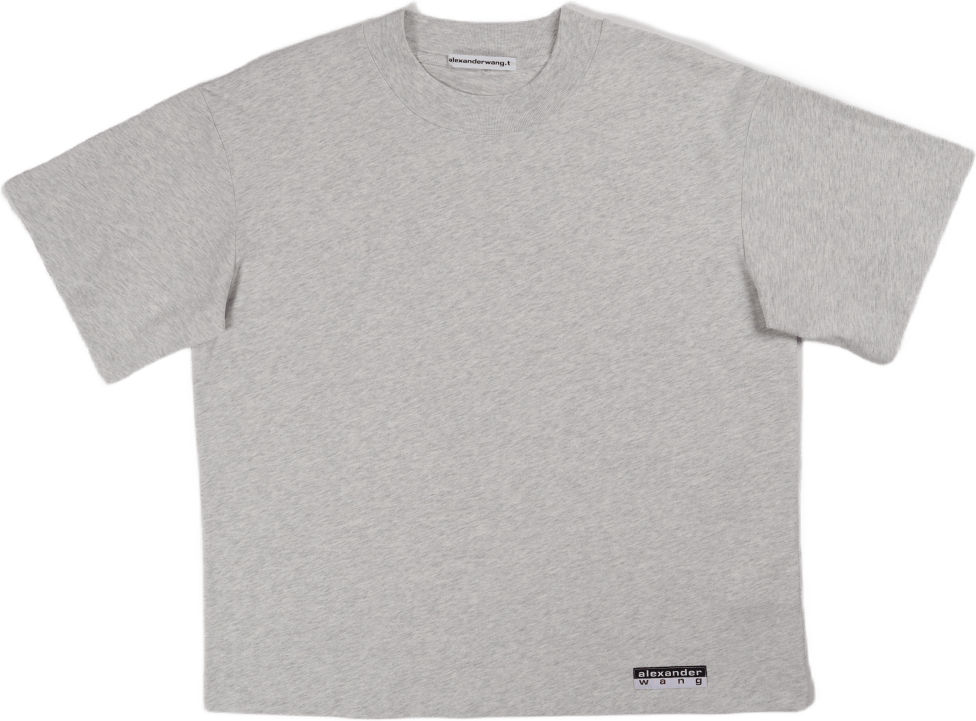 Wash & Go H. Twist Jsy Oversiz Gray