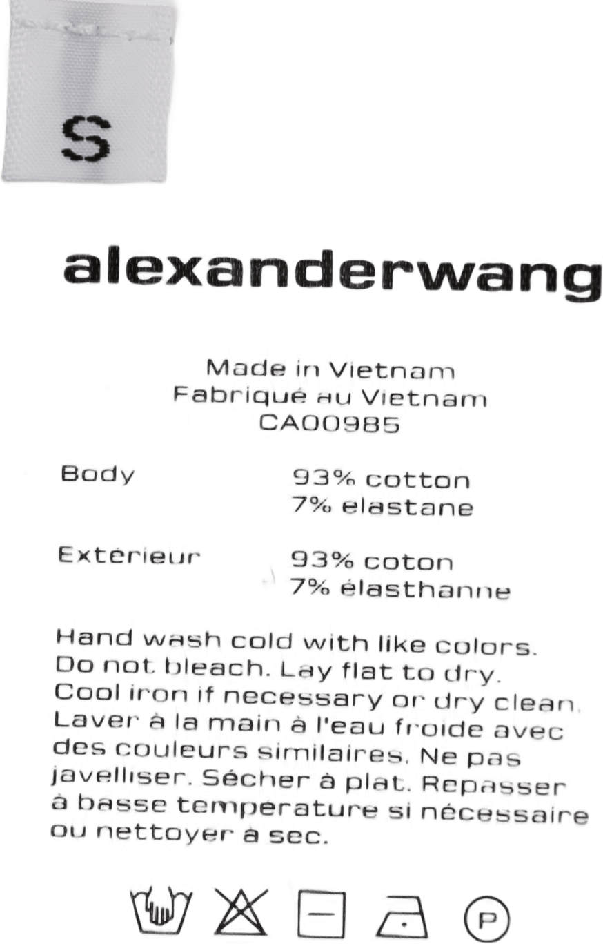 Tilted Pocket T-shirt Black - Bild 4