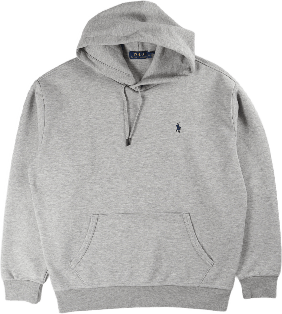 Polo Hoodie, Male, Kläder, Tops, Grå, M