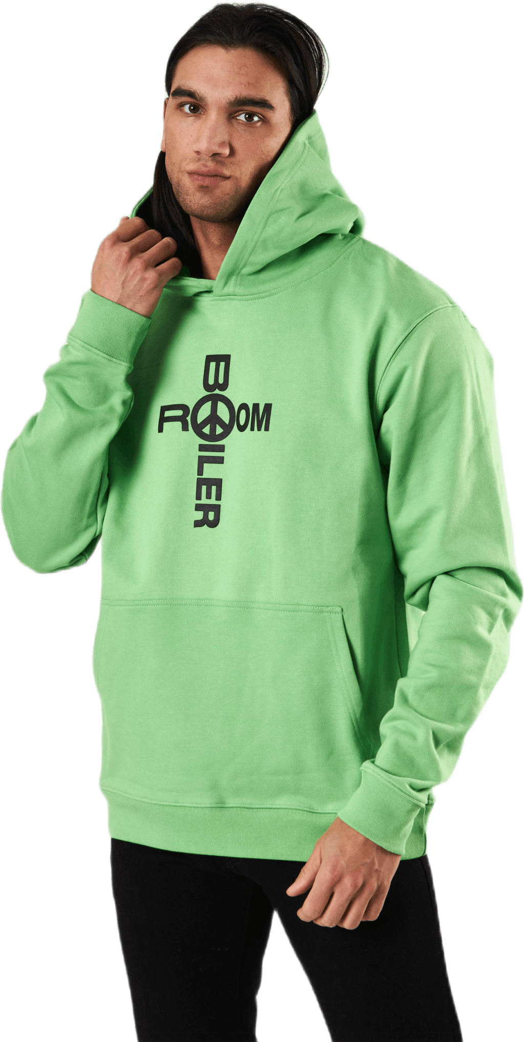 Holy Boiler Hoodie Green, Male, Apparels, hoodies and sweatshirts, Green, M