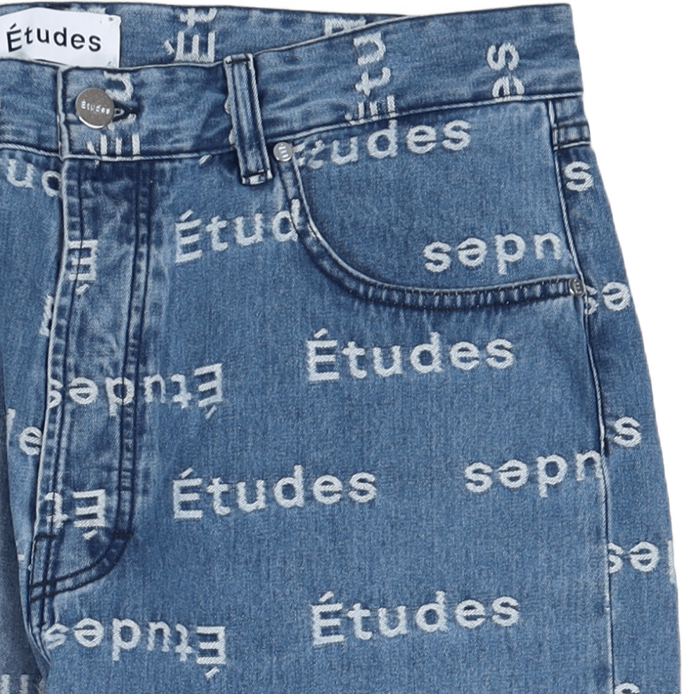 Corner Jacquard Etudes Blue - Bild 3