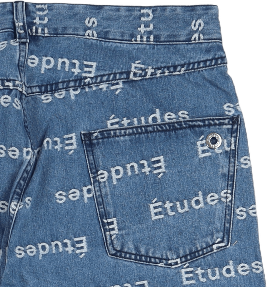 Corner Jacquard Etudes Blue - Bild 4