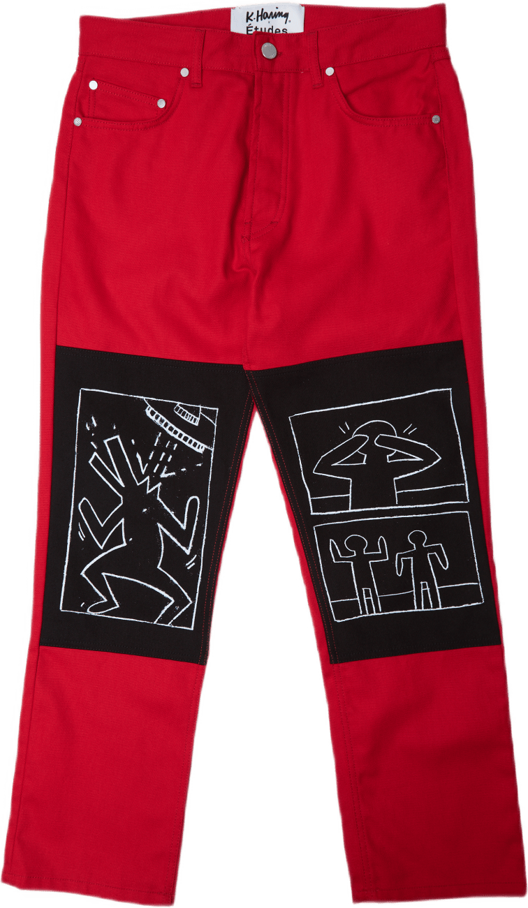 X Keith Haring X Mta Corner Red