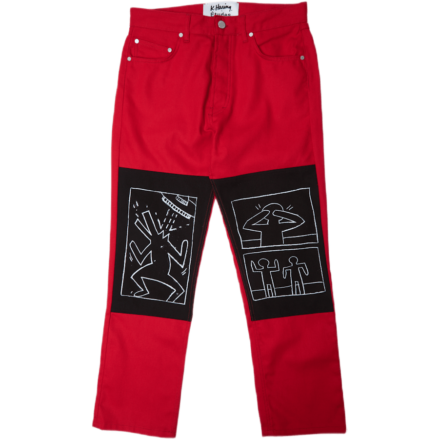 X Keith Haring X Mta Corner Red