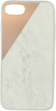 Clic Marble Metal Iphone 7 Cas White
