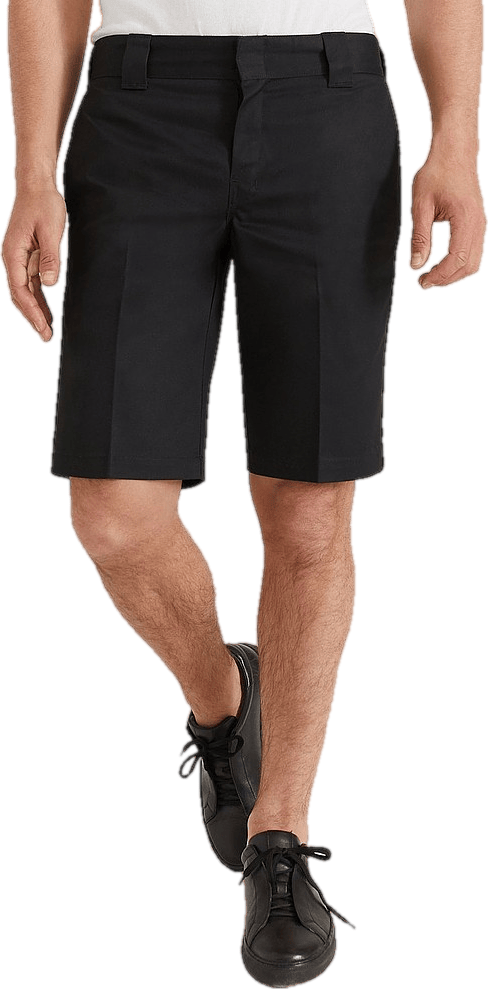 11´ Slim Straight Work Shorts Black - Bild 4