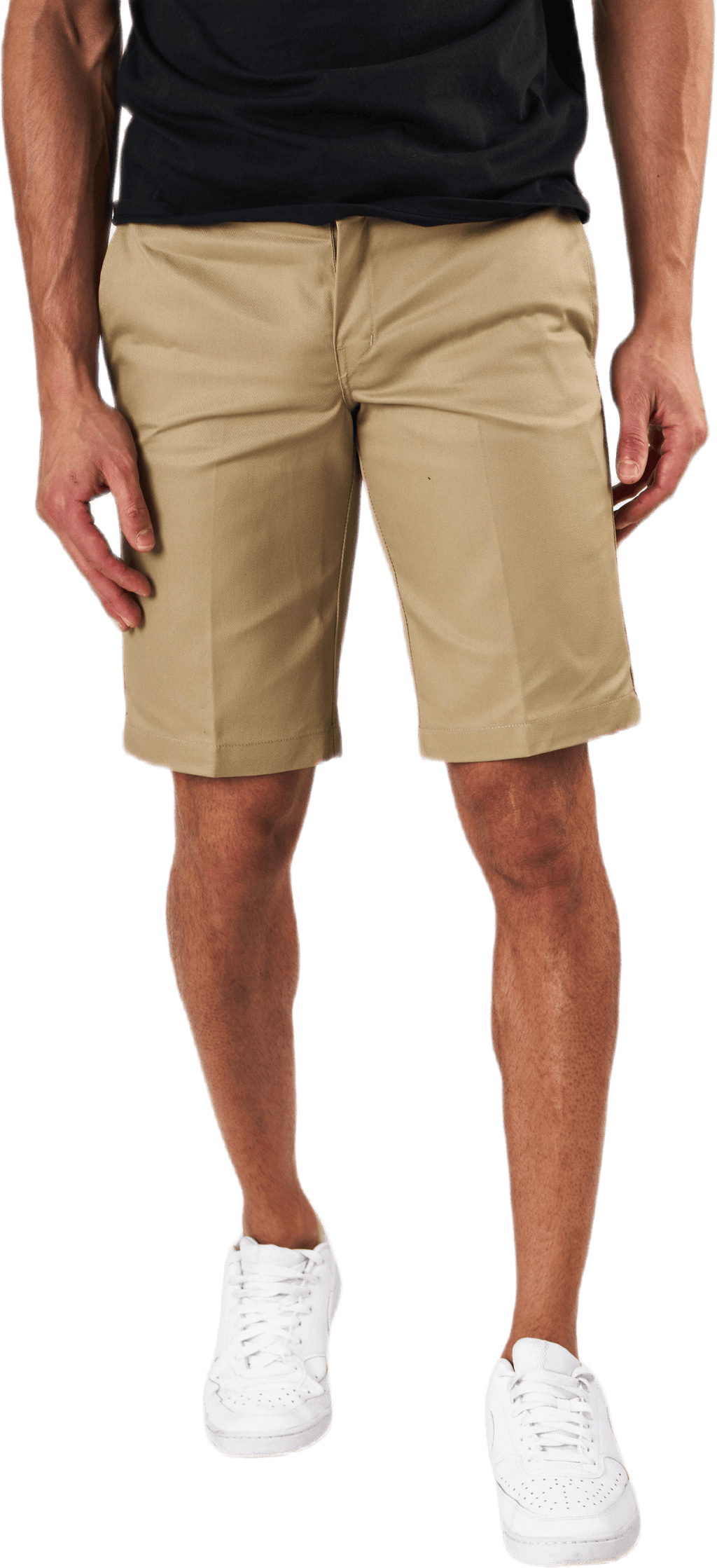11´ Slim Straight Work Shorts Khaki