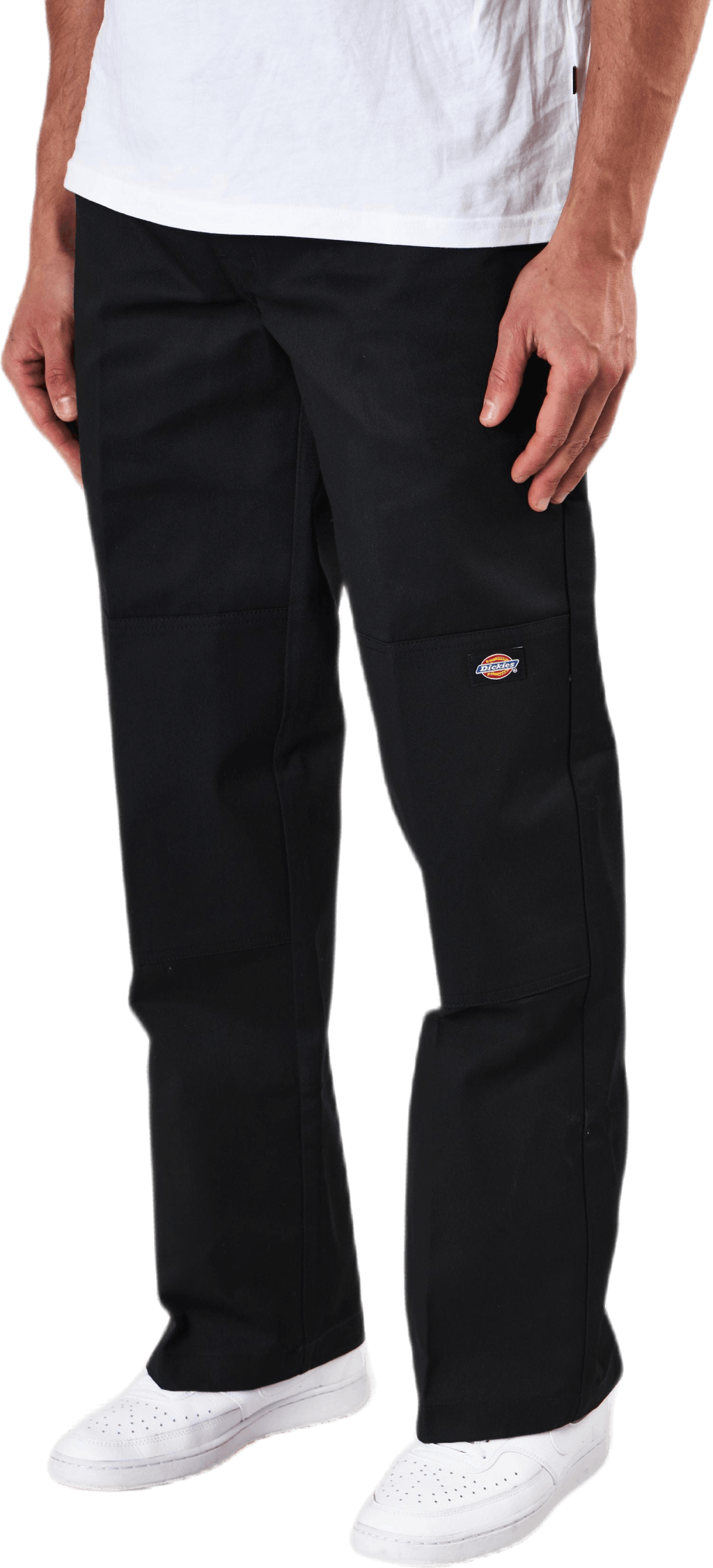 dickies double knee work pant black