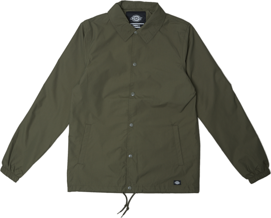 Torrance Coaches Jacket Green, Male, Oblečení, bundy, Zelený, S