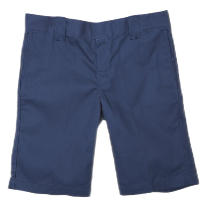 11´ Slim Straight Work Shorts Blue, Male, Odzież, Spodenki, Niebieski, W38