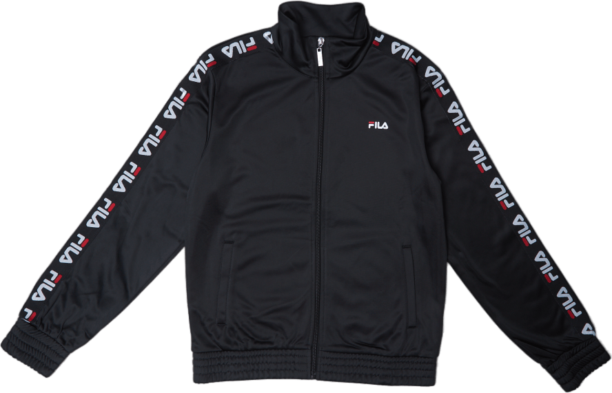 Strap Track Jacket Black