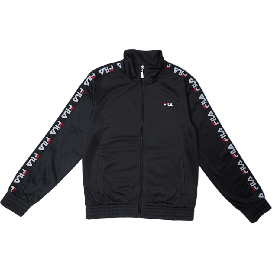 Strap Track Jacket Black