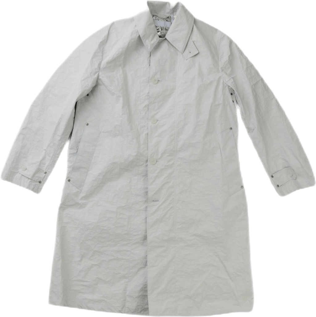 Rain Mac Jacket White, Male, Odevy, bundy, Biely, L