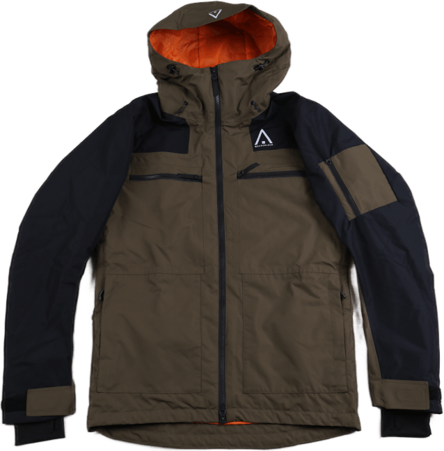 Frame Jacket Green, Male, Klær, jakker, Alpinsport, Flerfarget, S