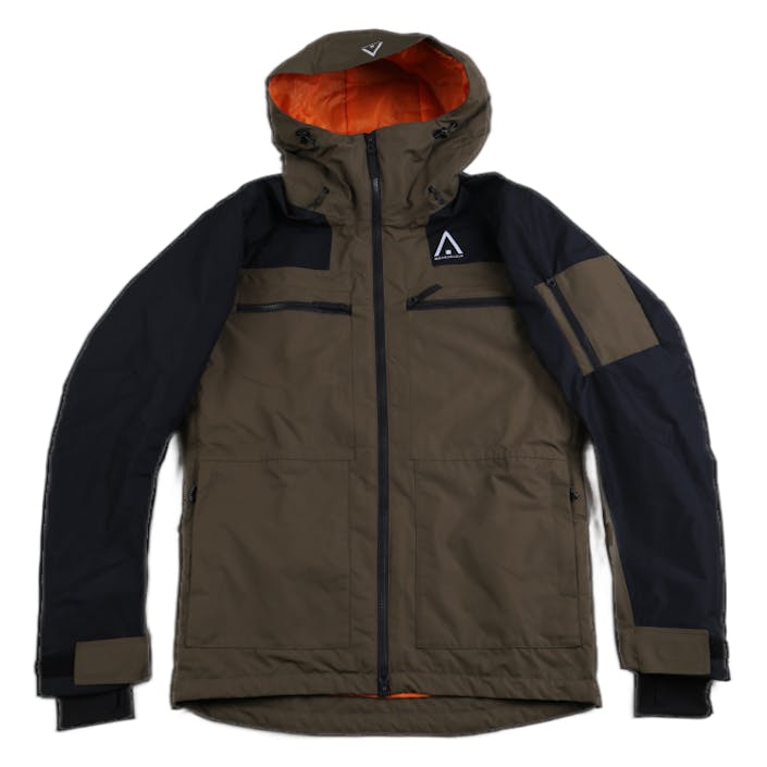 Frame Jacket Green, Male, Klær, jakker, Alpinsport, Flerfarget, S