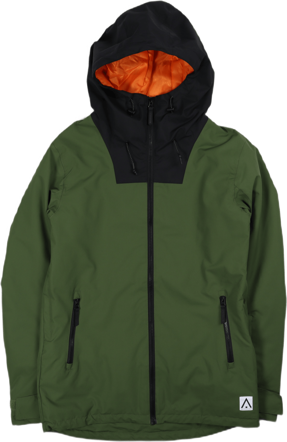 Block Jacket Green