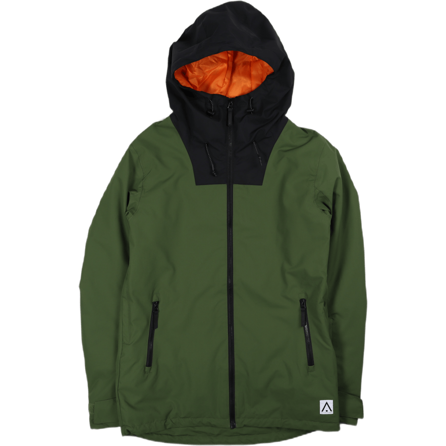Block Jacket Green