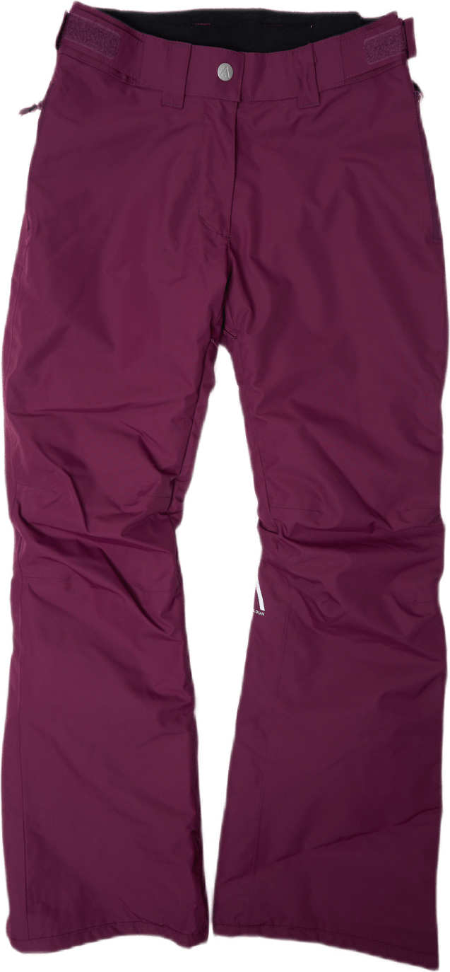 Fine Pant Red, Female, Odzież, Spodnie, Fioletowy, XS