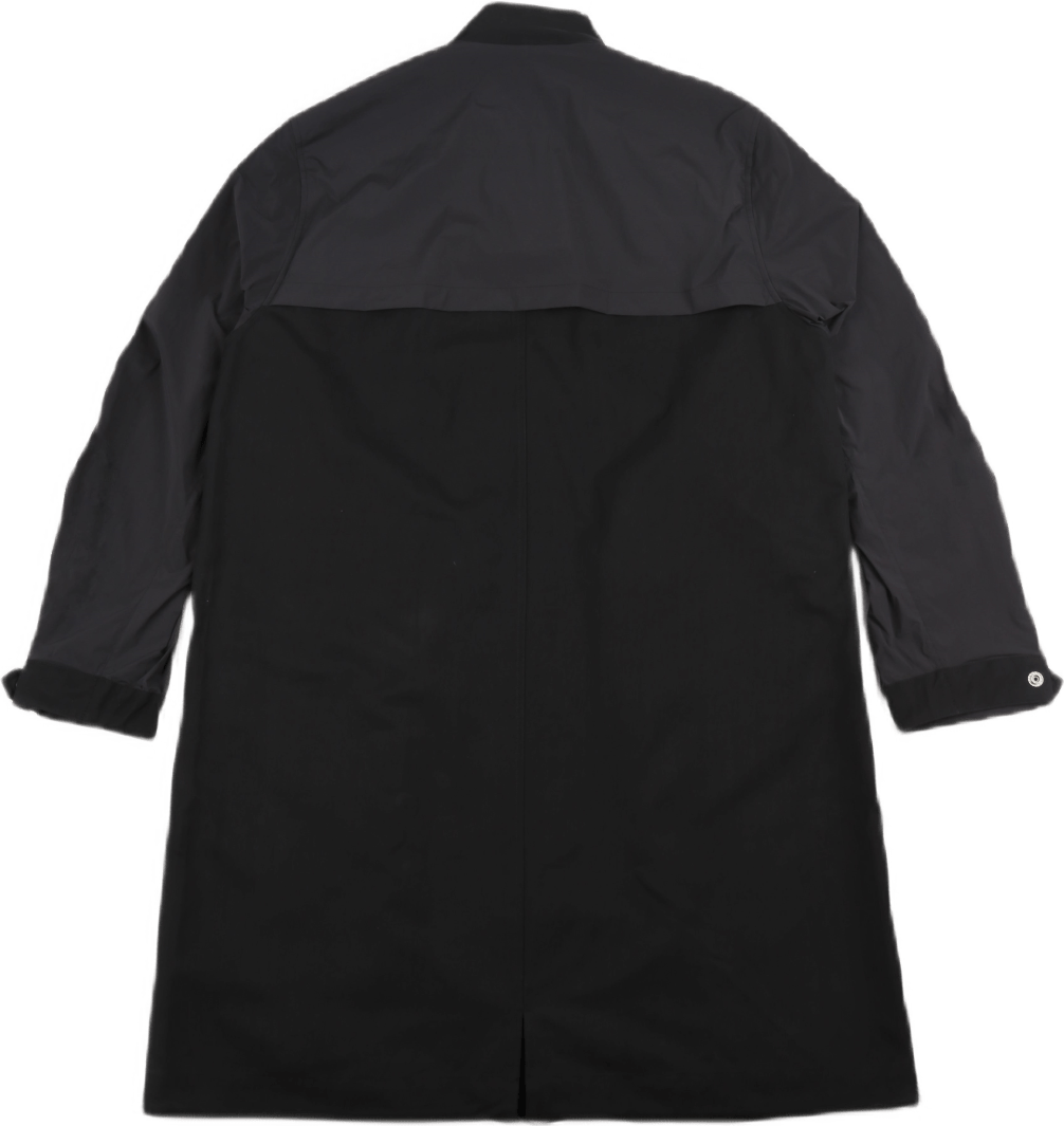 Nylon Mix Parka Black - Bild 2