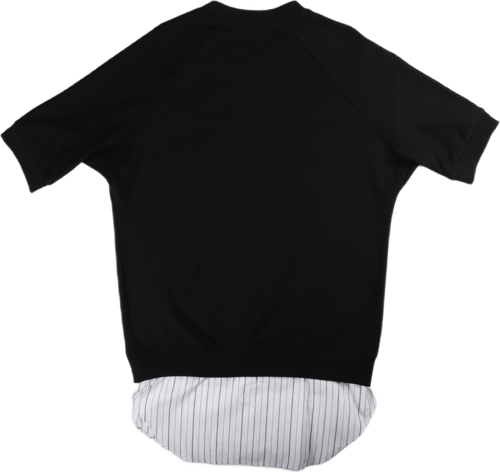 Poplin Tail Sweatshirt Black - Bild 2