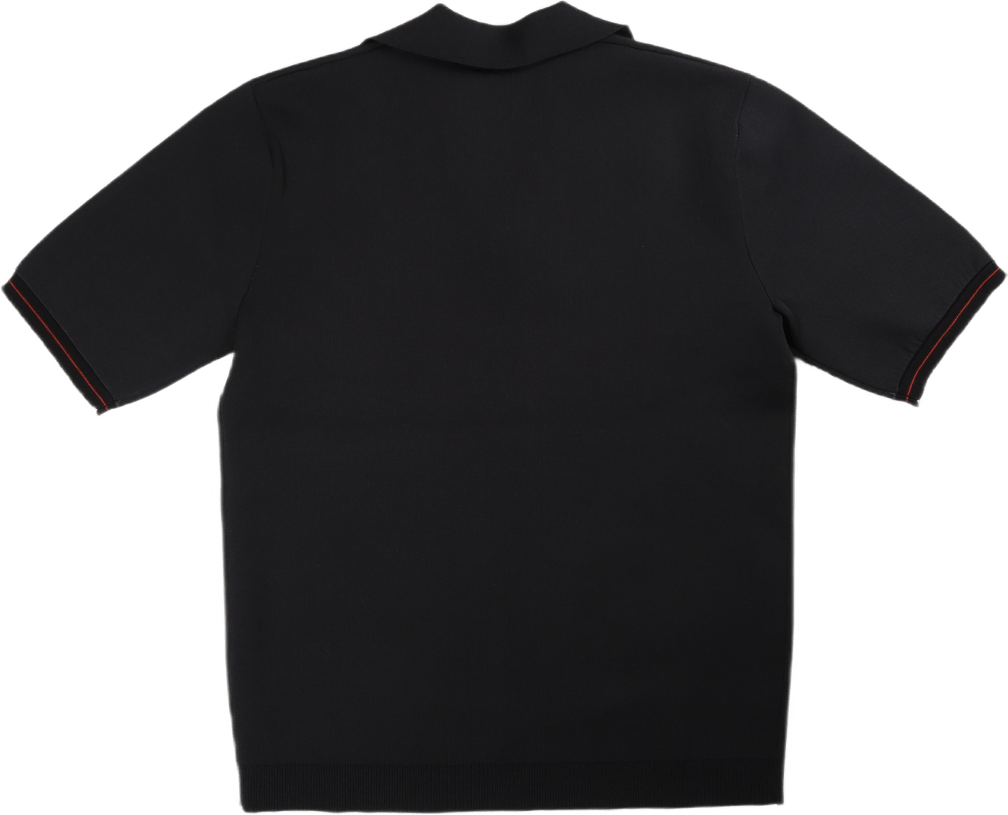 Palm Tree Polo Shirt Black - Bild 2