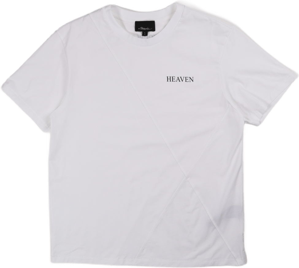 Patchwork Graphic T-shirt White