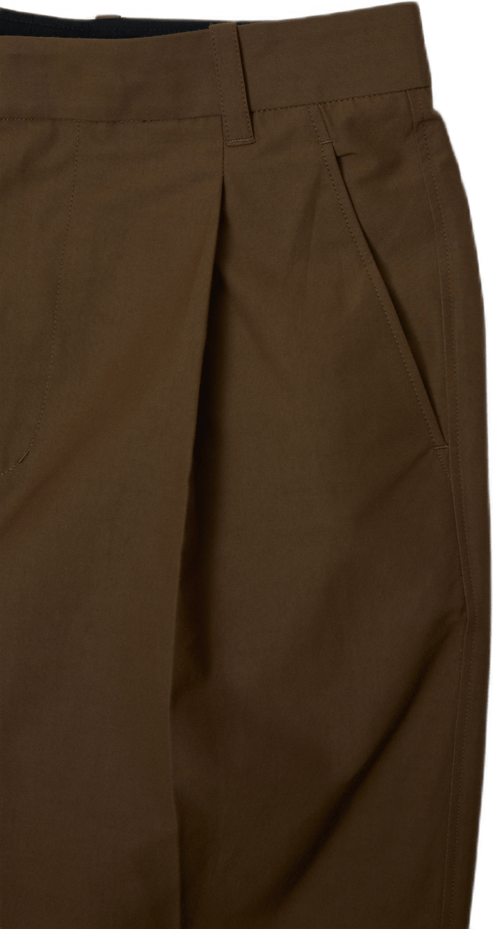 Single Pleat Pant Brown - Bild 2