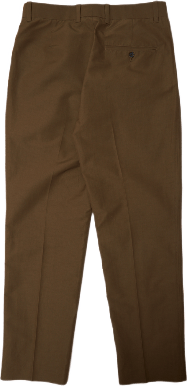 Single Pleat Pant Brown - Bild 4