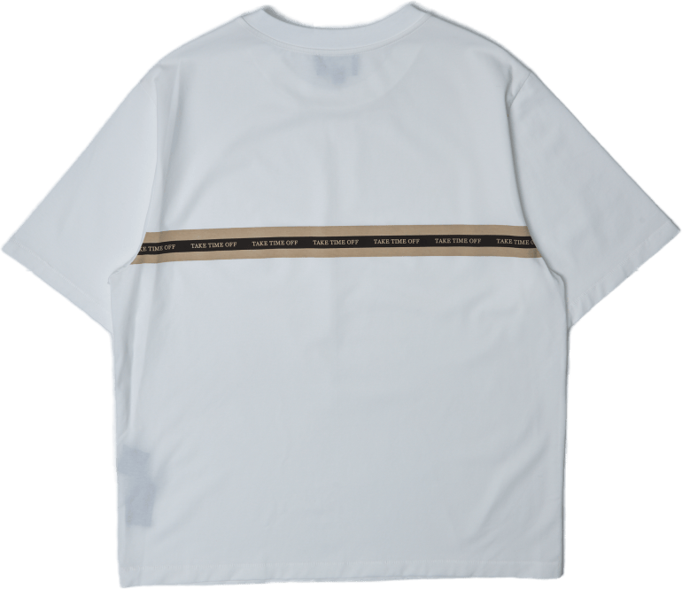 Box Cut Tee W Print White - Bild 2