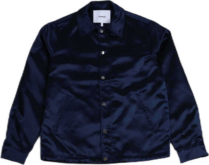 Phil Satin Light Jacket Blue