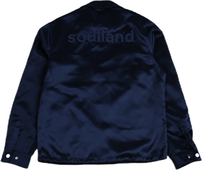 Phil Satin Light Jacket Blue - Bild 2