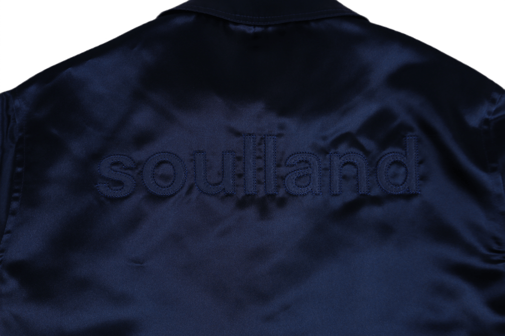 Phil Satin Light Jacket Blue - Bild 5