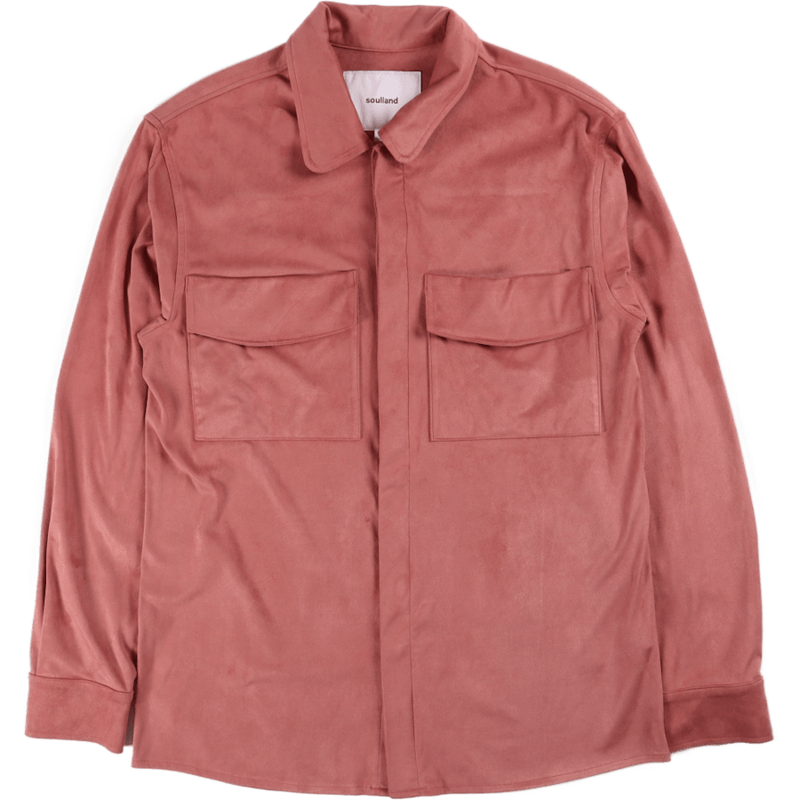 Skip Suede Shirt Pink