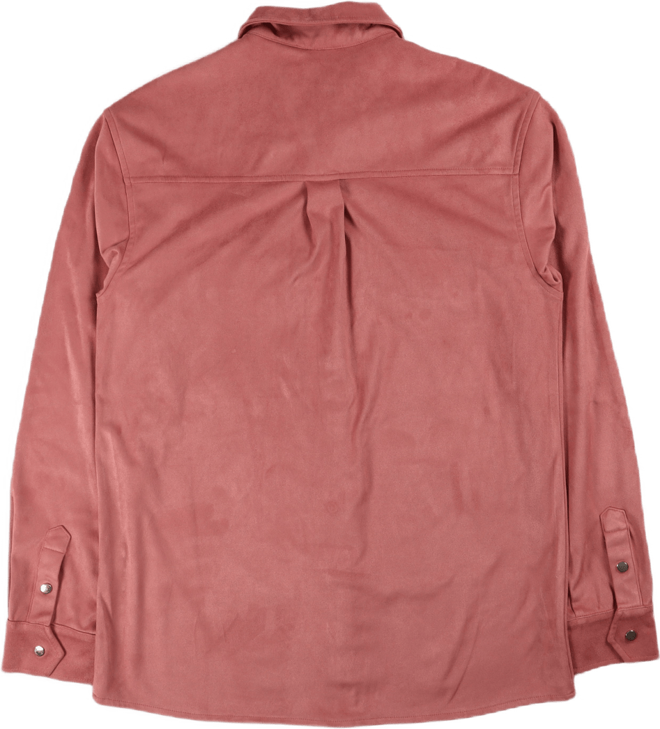 Skip Suede Shirt Pink - Bild 2