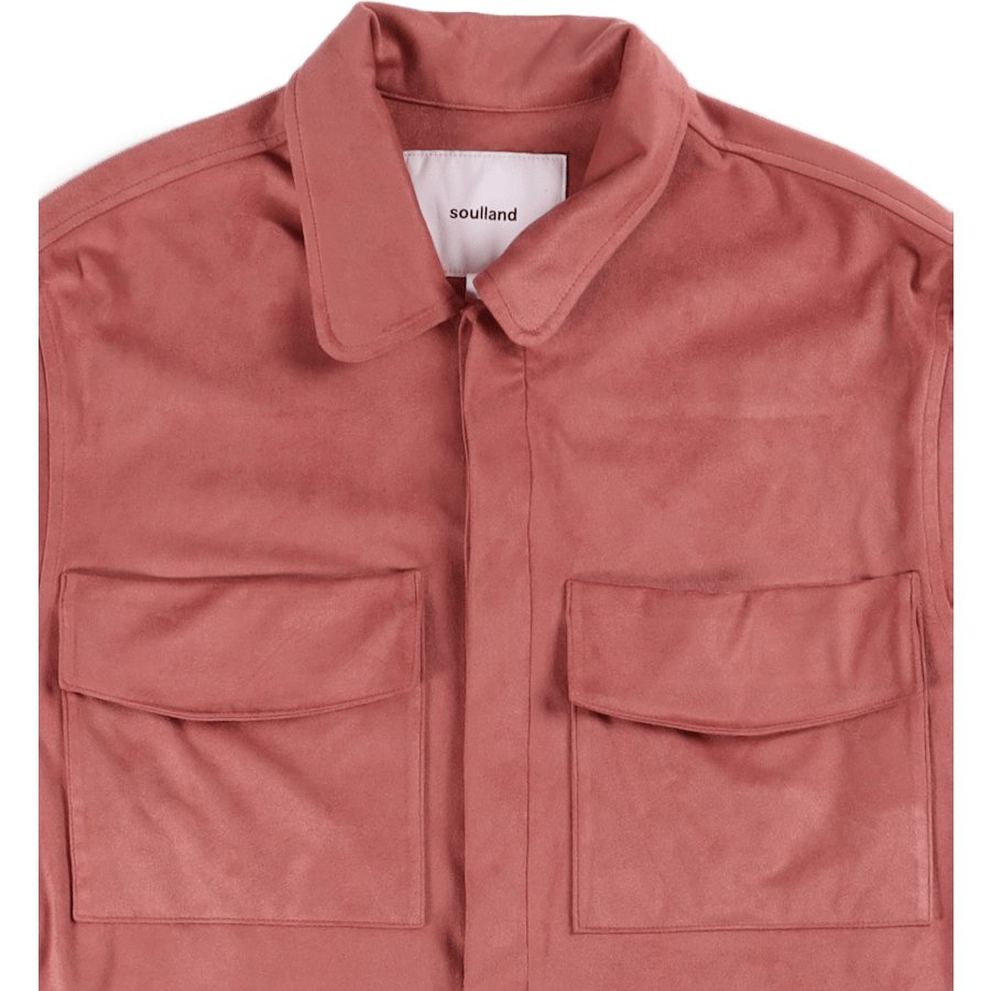 Skip Suede Shirt Pink - Bild 3