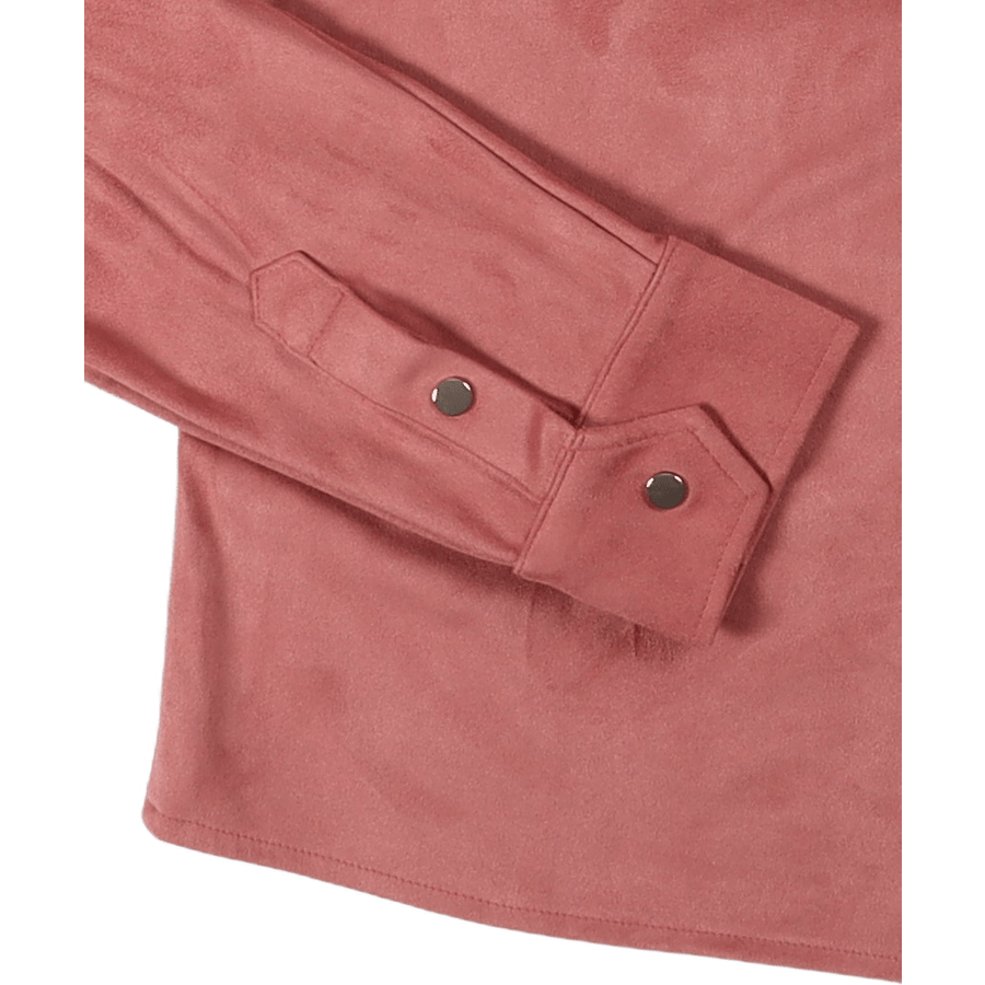 Skip Suede Shirt Pink - Bild 4
