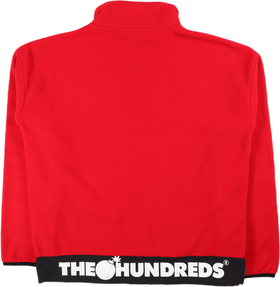 Sonder Half Zip-up Sweatshirt Red - Bild 2
