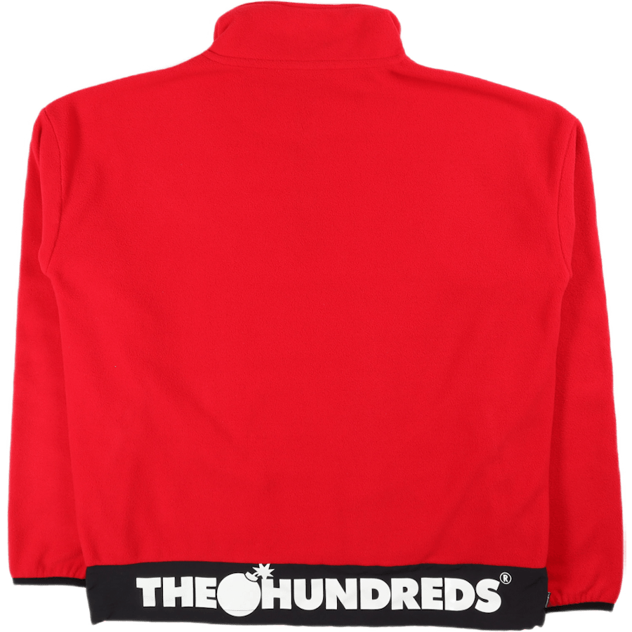 Sonder Half Zip-up Sweatshirt Red - Bild 2