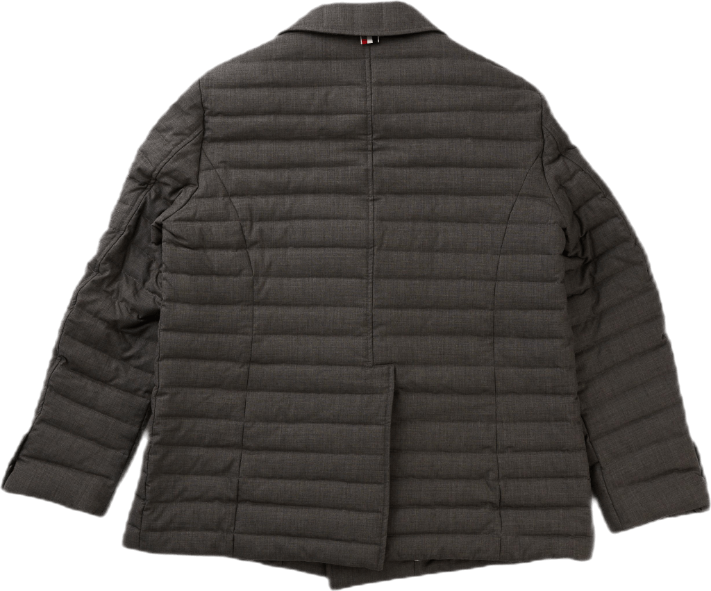Downfill Stripe Jacket Gray