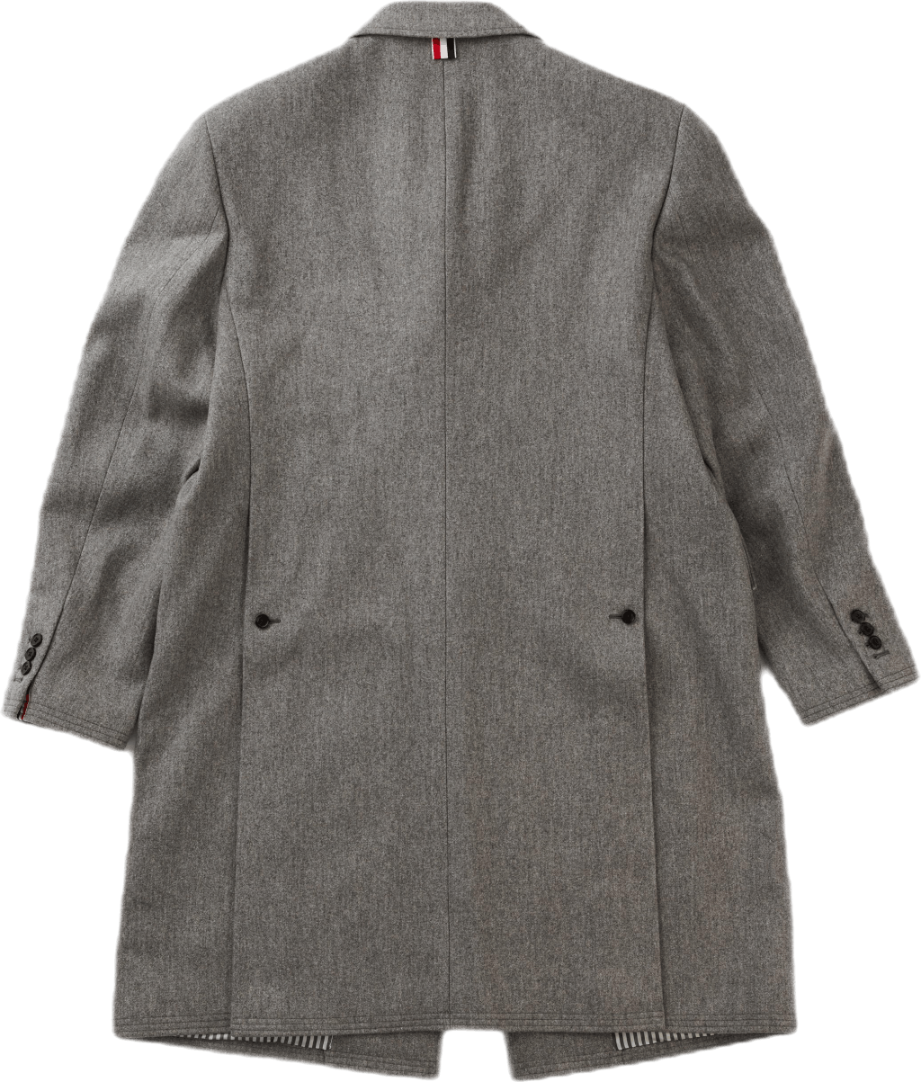 Woven Overcoat Gray