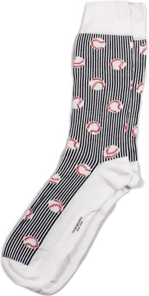 Seersucker Baseball Half Drop  Multi