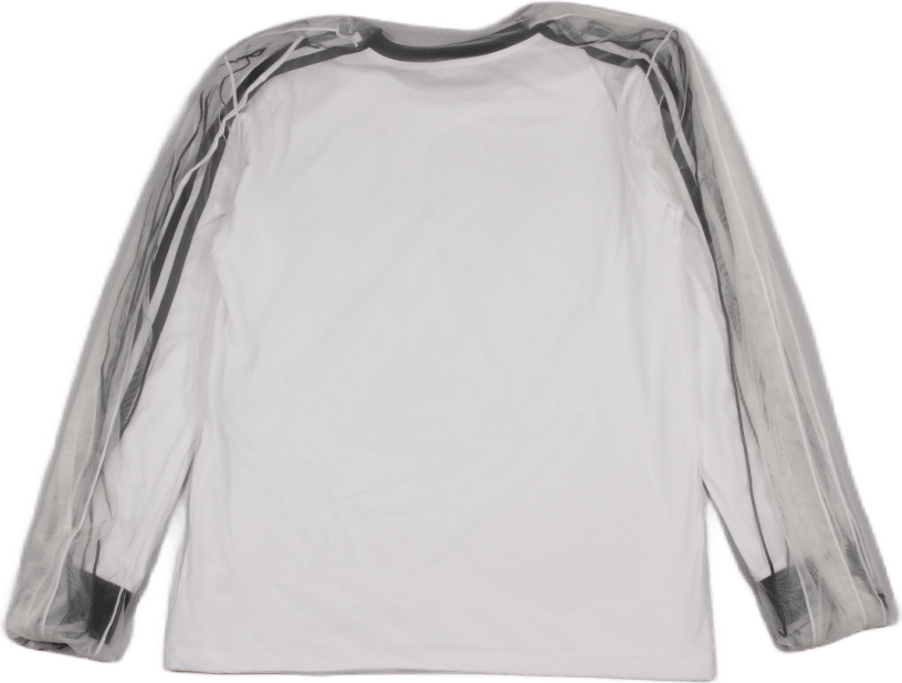 Covered Long Sleeve T-shirt White - Bild 2