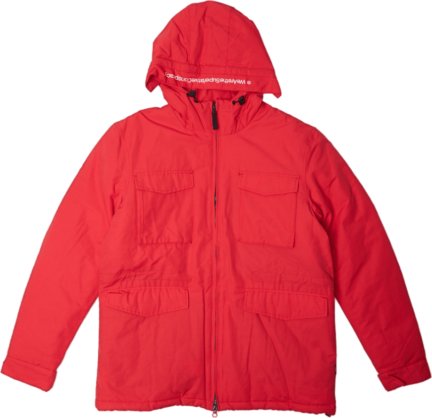 The Field Jacket Red