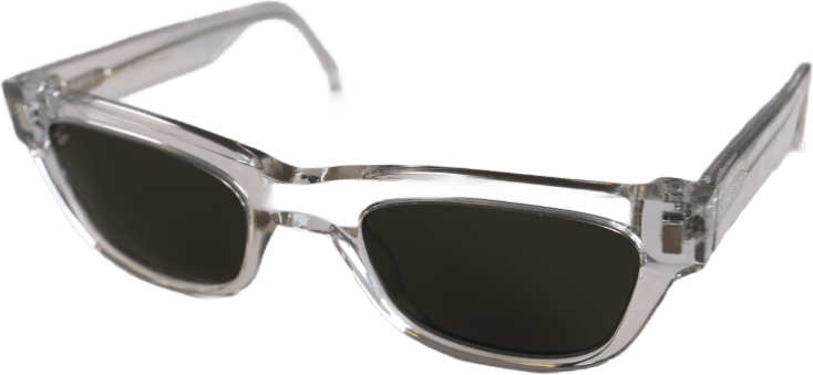 Aki Sunglasses White, Unisex, Attrezzature, Occhiali da sole, Bianca, ONESIZE