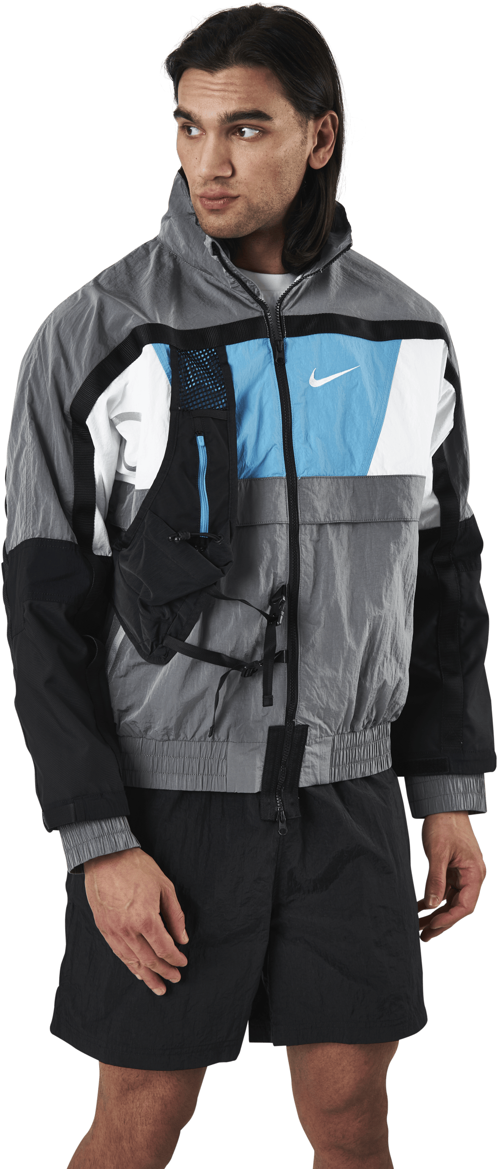 Ispa Hooded Jacket Gray