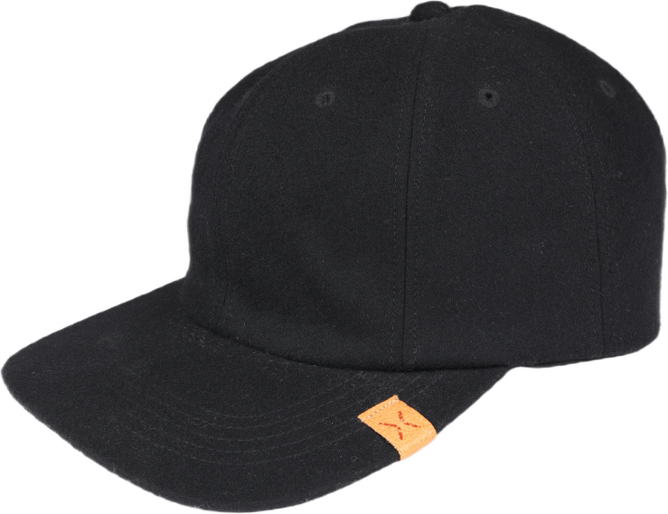 Excelsior Cap (wool/linen) Black, Unisex, Vaatteet, hatut ja lakit, Musta, L