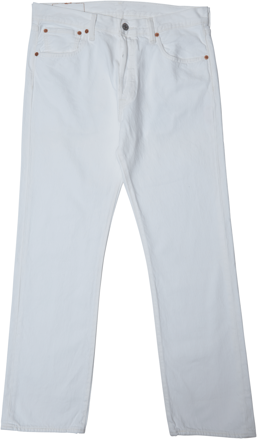 501 Original Fit White, Male, Odzież, Bottoms, Biały, W32