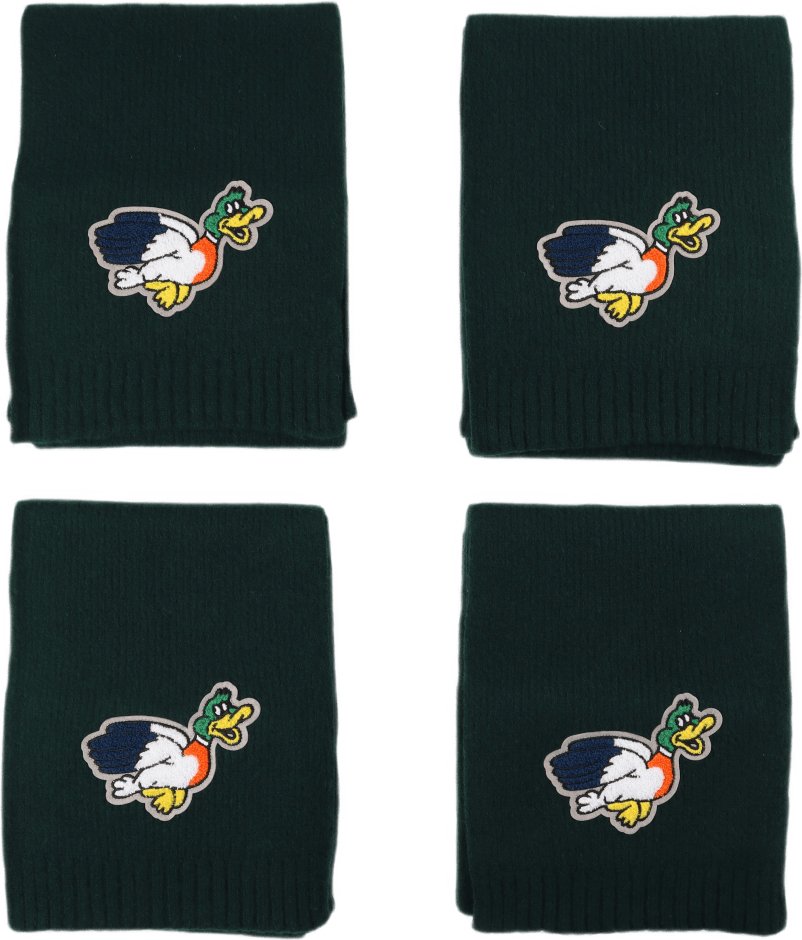 Duck In Space Scarf Forest