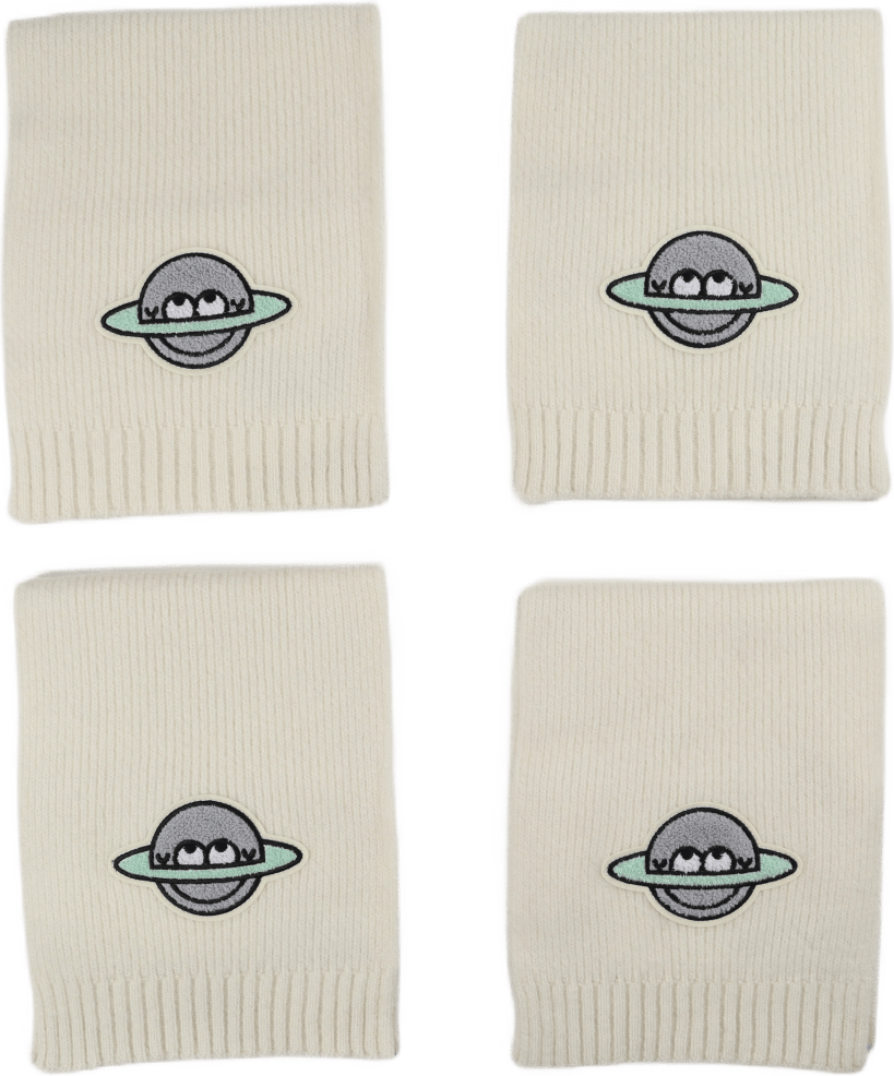 Planet Cool Scarf Ecru